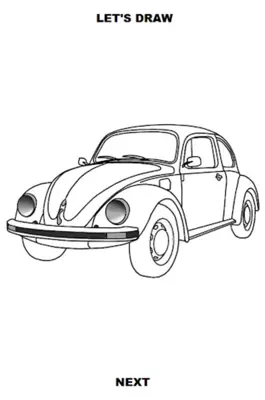 Draw Cars Classic android App screenshot 0