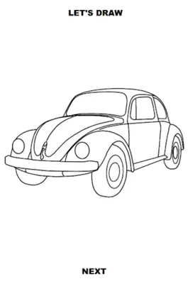 Draw Cars Classic android App screenshot 1